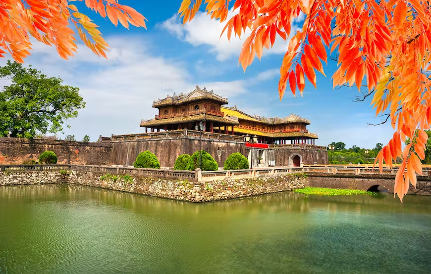 The Imperial City in Hue
